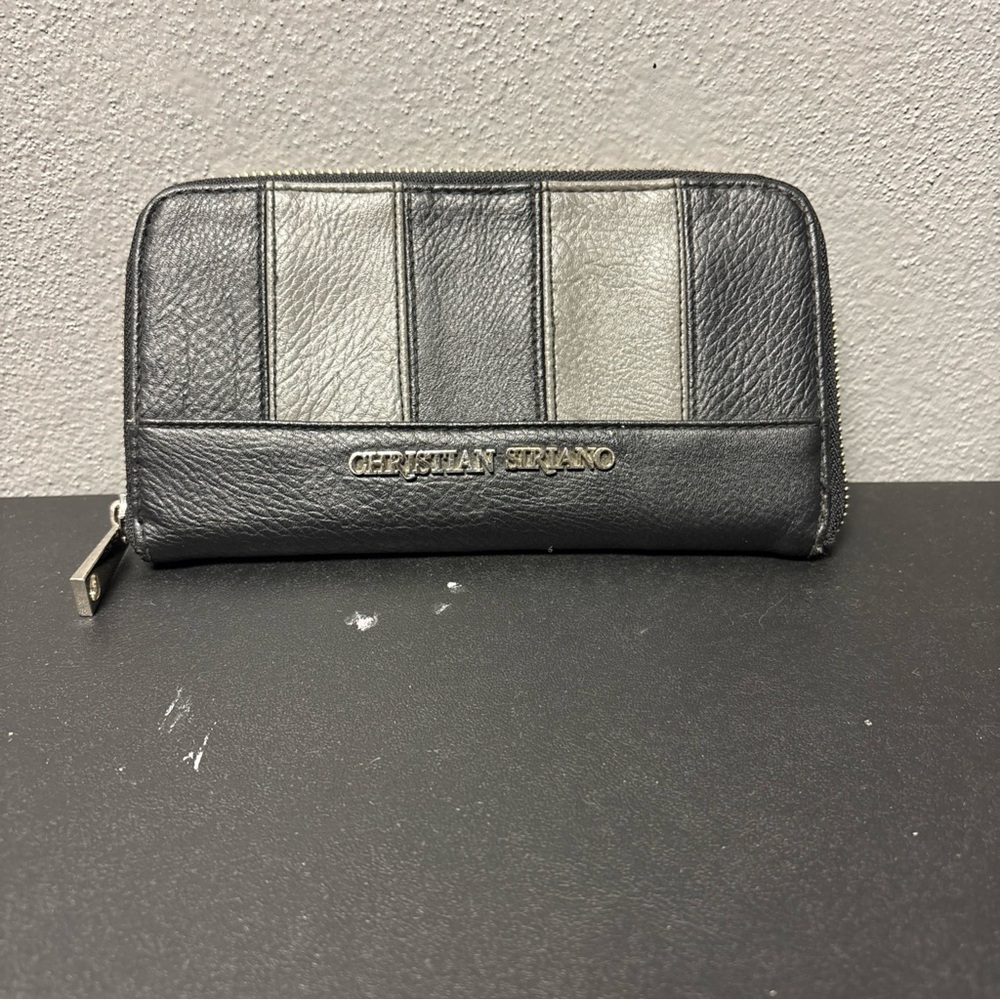 Christian Siriano Black and Gray Women’s Wallet